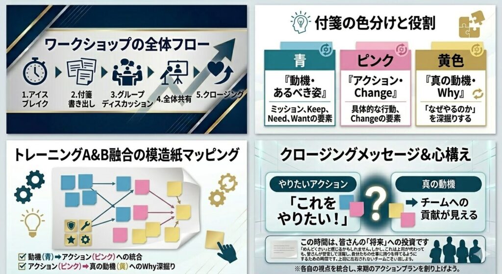 ワークショップの概要（全体フロー）